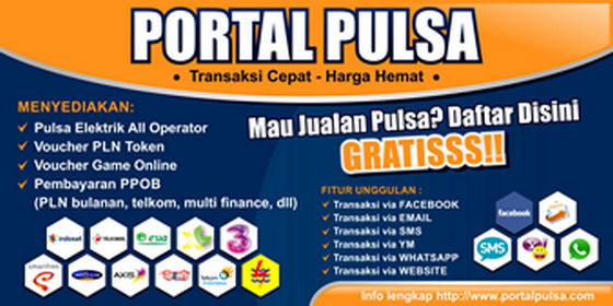 Mengais Untung Receh dari Portal Pulsa