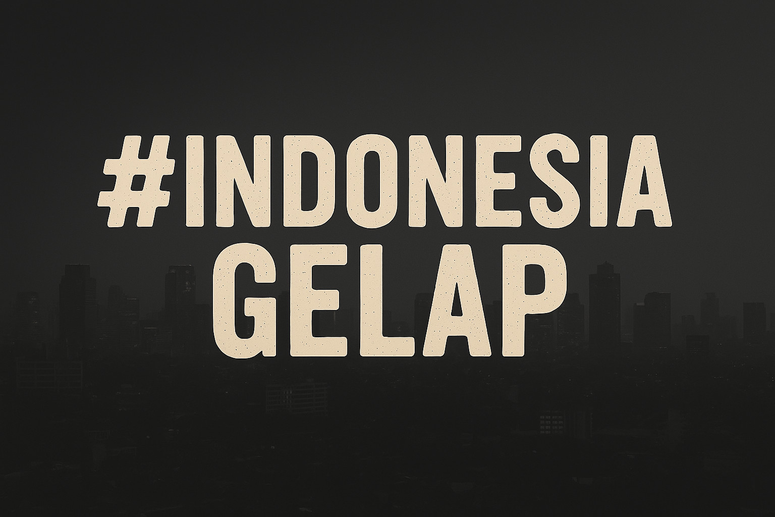 #IndonesiaGelap Trending di X