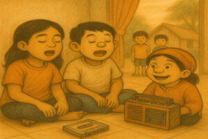 “Hom-pim-pah” dan Lagu Anak Era TVRI: Nada-nada yang Merawat Ingatan 1 Nostalgia Lagu Anak di Era TVRI